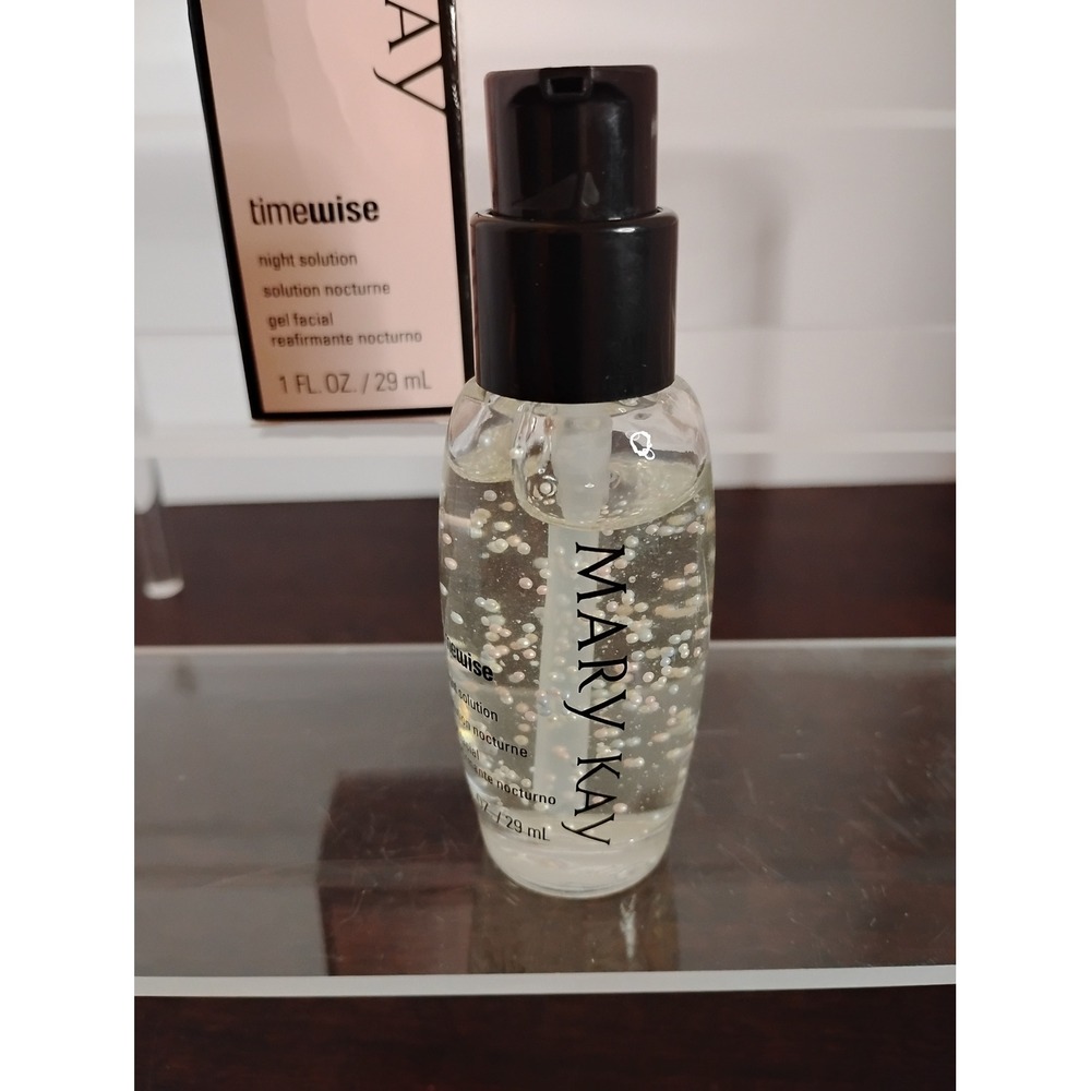 Mary Kay TimeWise Night Solution Age-Fighting Gel Serum 1 fl oz 29 ml New in Box